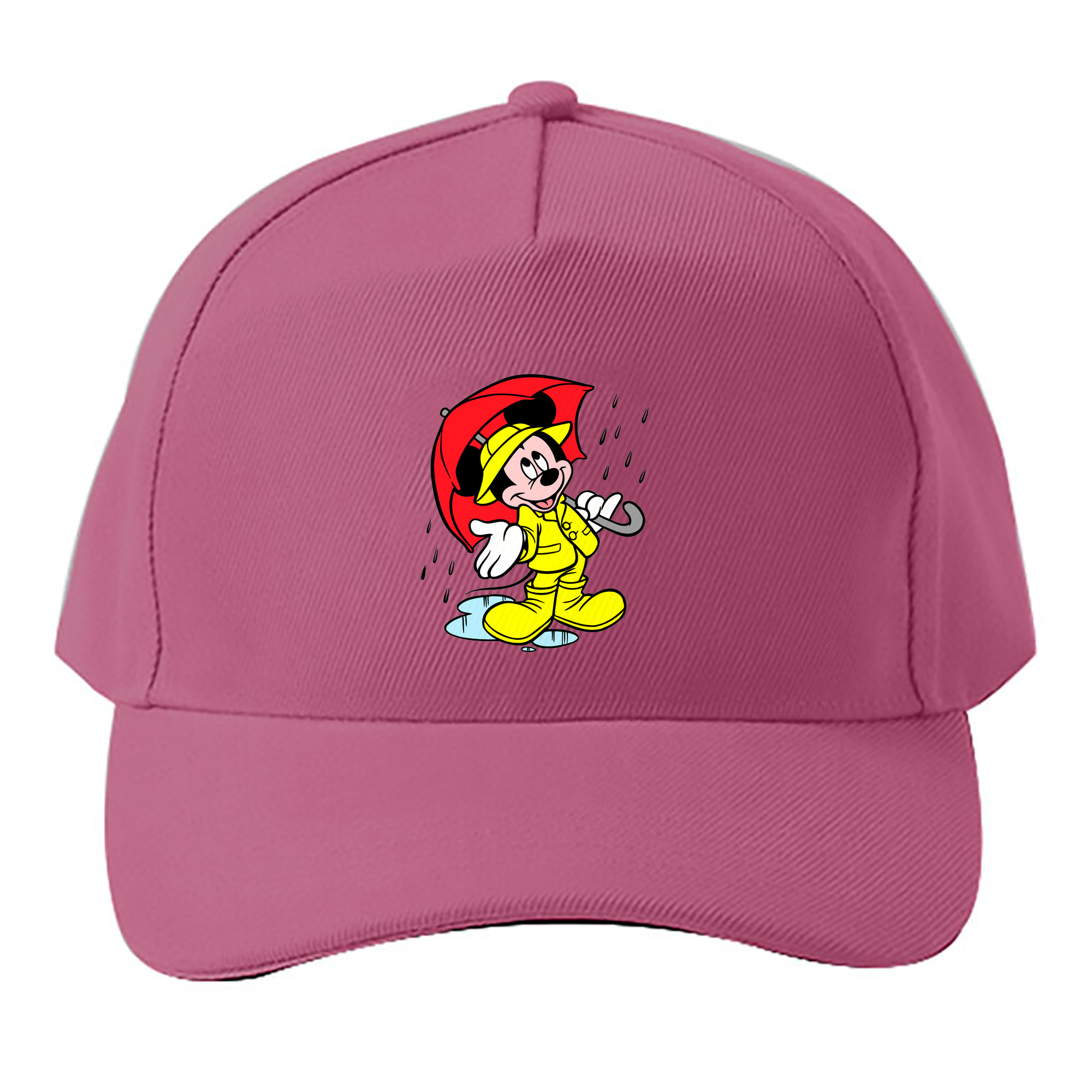 （画像用） ミッキーマウス Mickey Mouse ベースボールキャップ 綿100％ 男女兼用 帽子 スポーツ